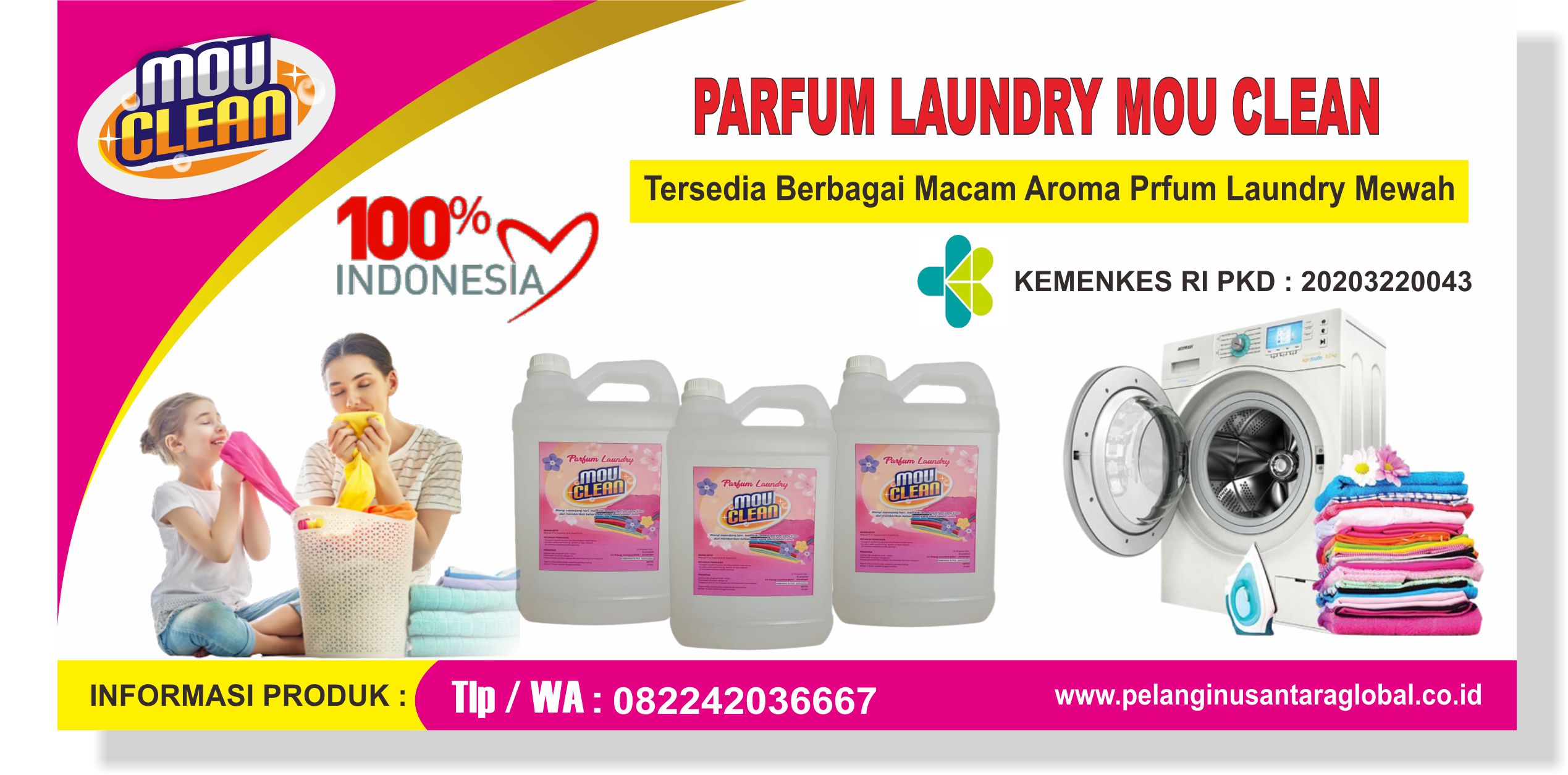 Penyedia  Kimia Laundry Mou Clean  Di Bandung