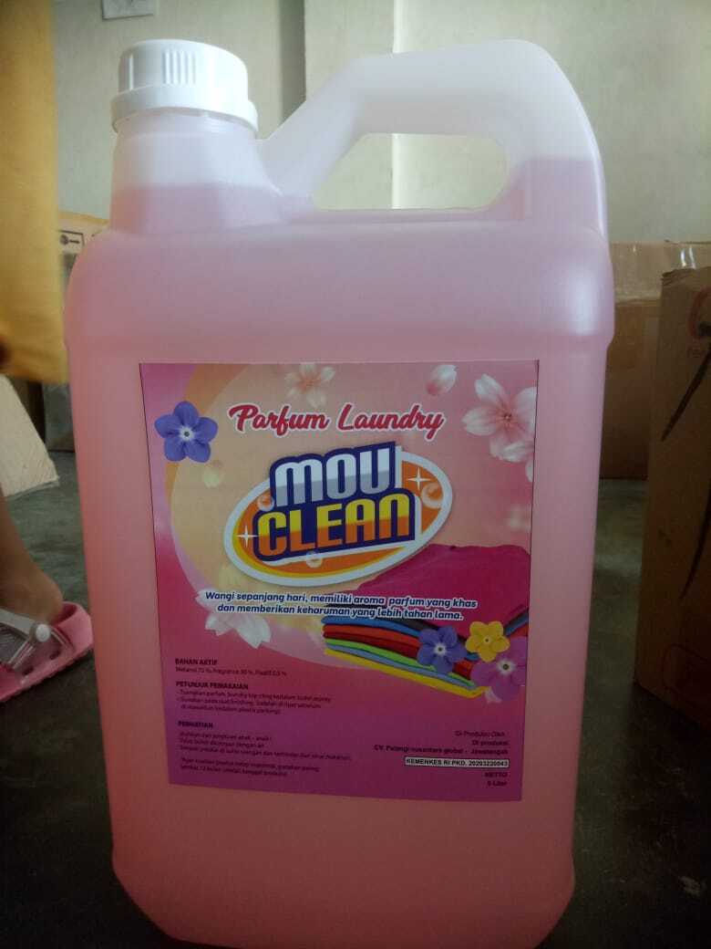 Jual Pewangi Laundry Mou Clean  Di Palangkaraya Di Tanjung Selor